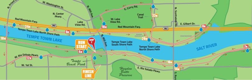 Ironman AZ Run Course